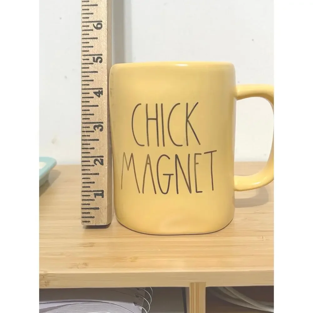 Rae Dunn Chick Magnet Yellow Mug Artisan Collection Easter Spring Coffee Cup